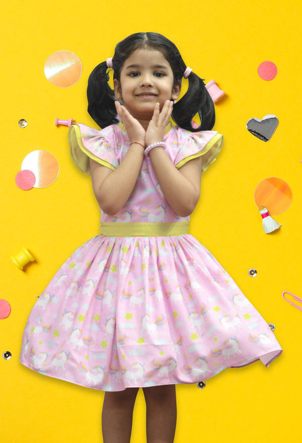 Pink Unicorn Dress
