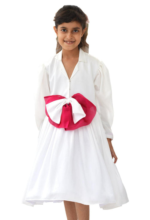 Head Phone White Dress