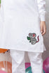 GANPATI BABA WHITE KURTA SET