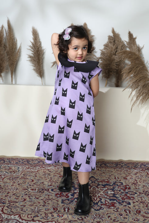 BATMAN PRINT DRESS