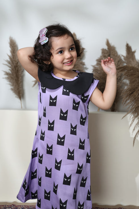 BATMAN PRINT DRESS