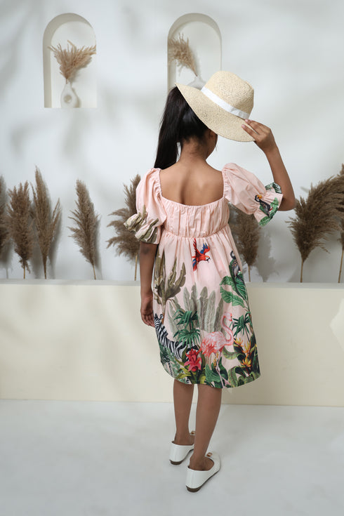 JUNGLE THEME DRESS
