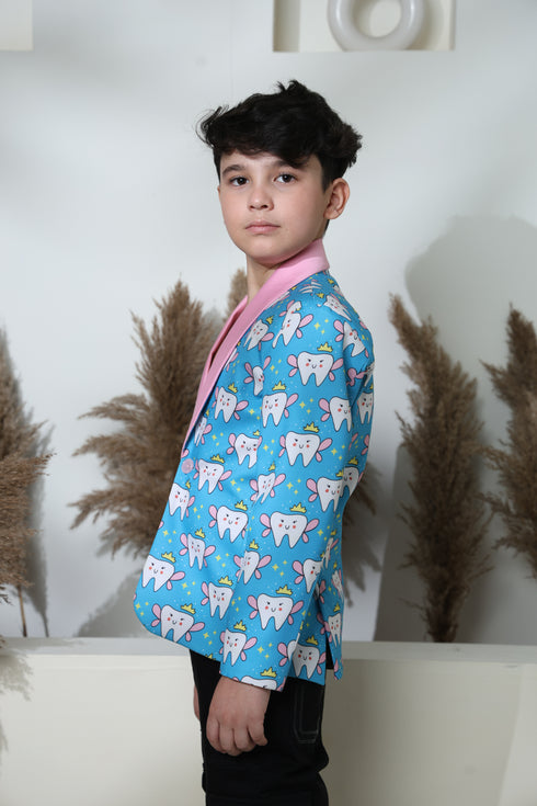 SMILE SQUAD BLUE BLAZER