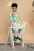 Pineapple Kurta with White Pant
