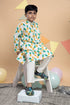 Pineapple Kurta with White Pant