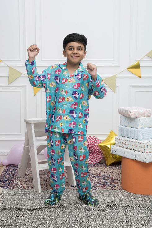 Baby Shark Night Suit