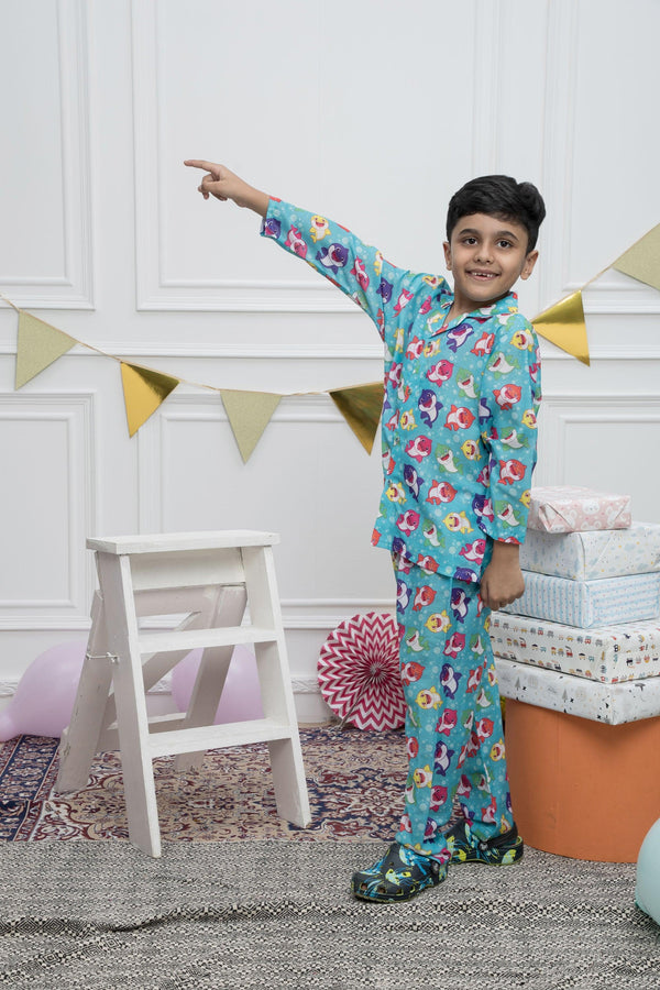 Baby Shark Night Suit