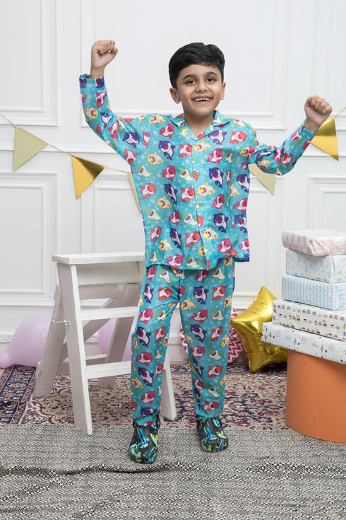 Baby Shark Night Suit