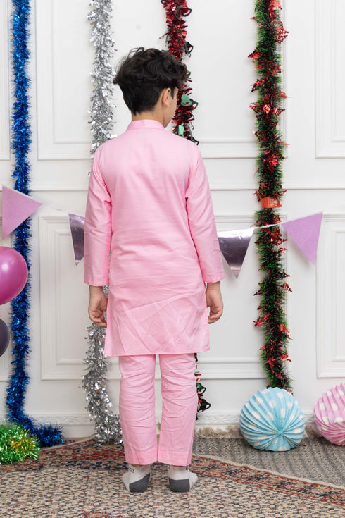 AIRBALLON PINK KURTA SET