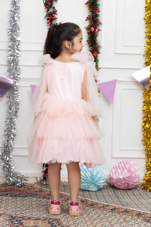 PEPPA PIG PEACH NET DRESS