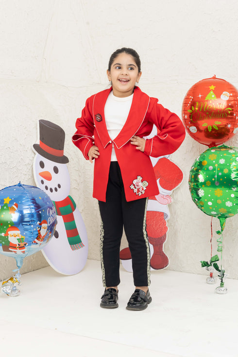 PEPPA PIG RED SILK JACKET