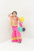 RAKHI YELLOW PINK SET
