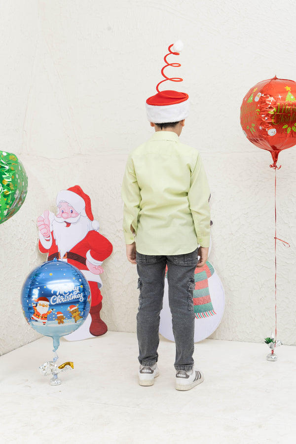 EMOJI REINDEER NEON SHIRT