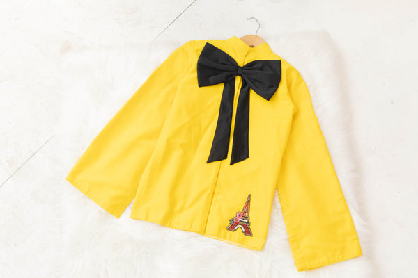 EIFFEL TOWER YELLOW JACKET