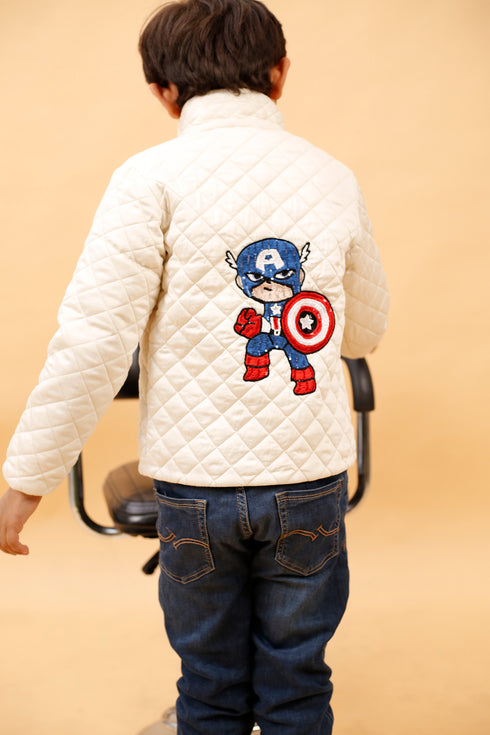 Cartoon Character CAPTAIN AMERICA Jackets