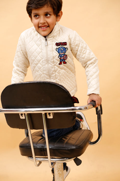 Cartoon Character CAPTAIN AMERICA Jackets