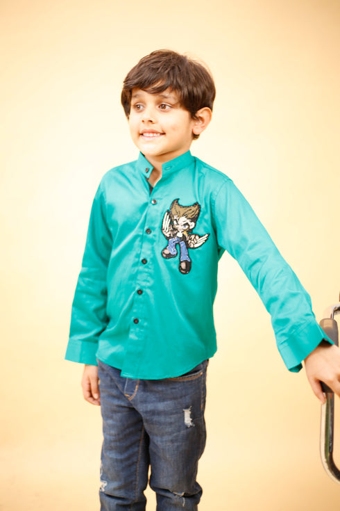 Sonic Embroidery Shirt