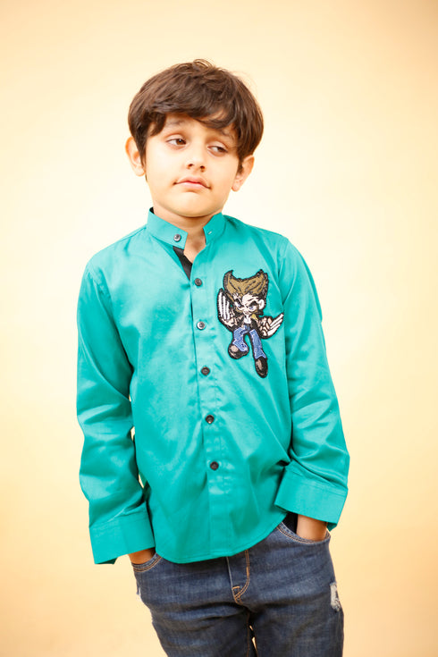 Sonic Embroidery Shirt