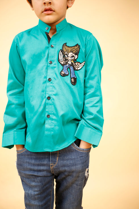 Sonic Embroidery Shirt