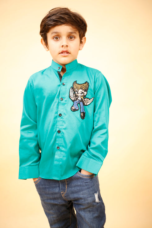 Sonic Embroidery Shirt