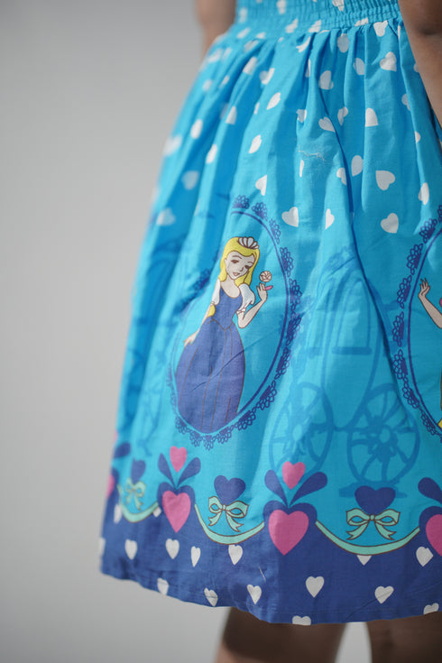 Blue Princess Character Bow Dress