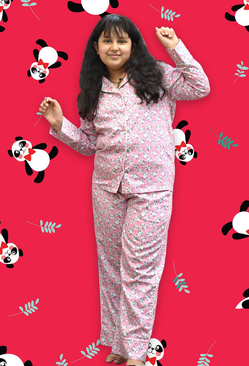 Panda Print Nightwear